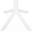 CIRCLE Masă exterior alb