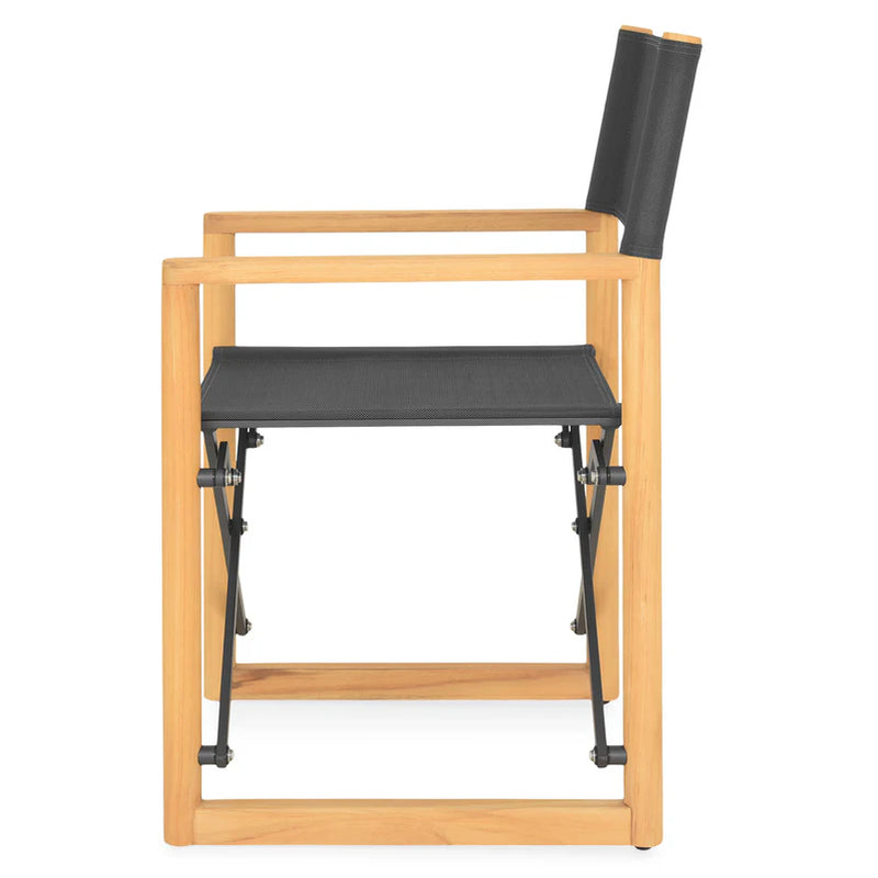 REGIZOR Set mobilier terasă/grădină, 2 scaune pliabile