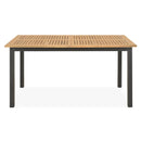 MARCUS/SILVIE Set mobilier terasă/grădină, 6 scaune și masă extensibilă