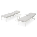 BOTANIC Set mobilier terasă/grădină, 2 șezlonguri și măsuță