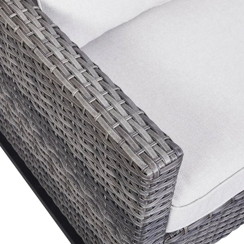 STOKE Set mobilier terasă/grădină, 2 taburete, 2 canapele și măsuță