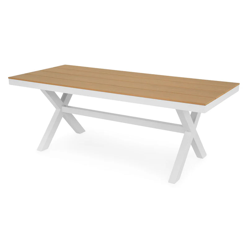 BAHIA/DRESDEN Set mobilier terasă/grădină, 6 scaune și masă