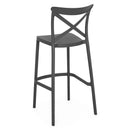 MAVEN Scaun bar exterior negru
