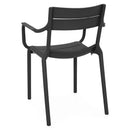 CRUSOE Scaun exterior antracit