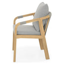 ASHEN Set mobilier terasă/grădină, 2 scaune