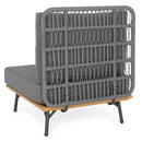 COTTAGE Set mobilier terasă/grădină, element de colț și element central