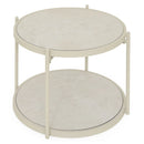 ERIS Set mobilier terasă/grădină, 2 fotolii, 2 taburete și măsuță