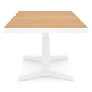 SARAY Masă extensibilă, exterior Alb