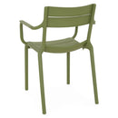 CRUSOE Scaun exterior verde