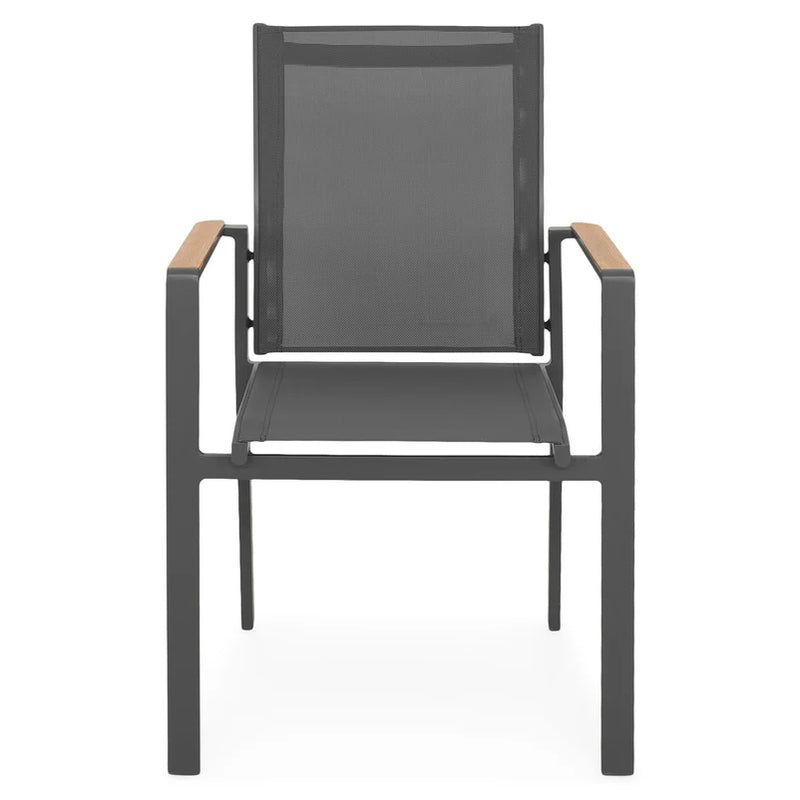 PAFOS Set mobilier terasă/grădină, masă și 6 scaune