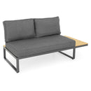 BUFFALO Set mobilier terasă/grădină, 2 taburete, 2 canapele și măsuță