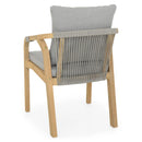 ASHEN Set mobilier terasă/grădină, 2 scaune
