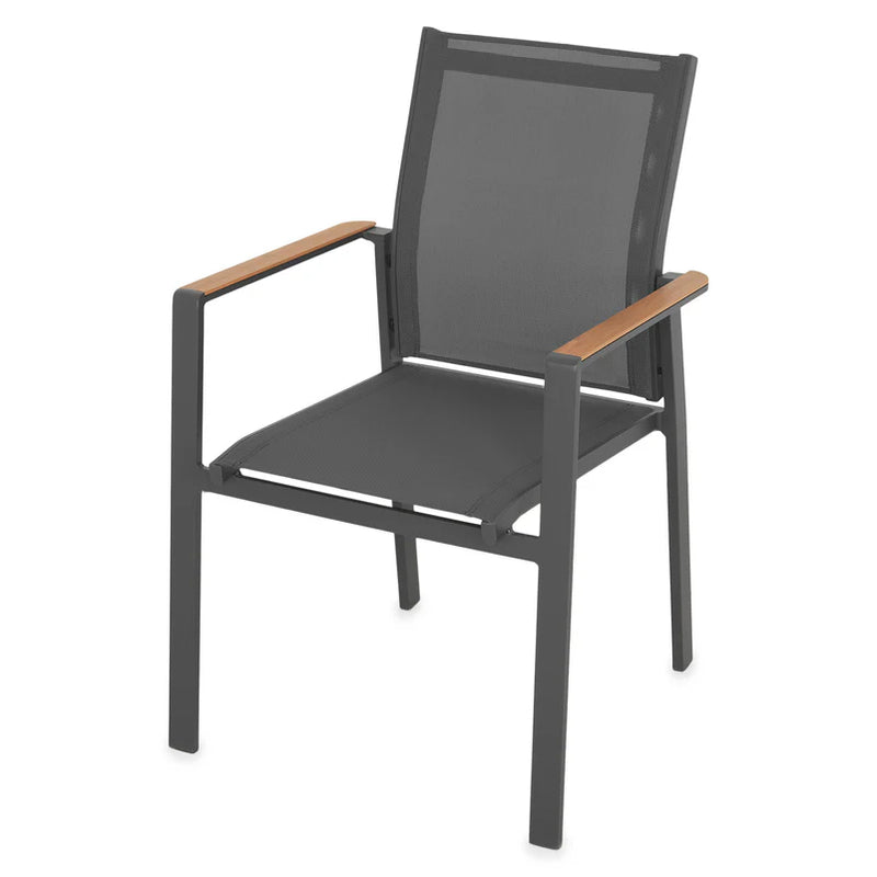 PAFOS Set mobilier terasă/grădină, masă și 6 scaune
