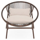 CIRCLE/ROYAL Set mobilier terasă/grădină, 2 fotolii și măsuță