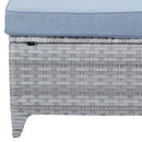 DERBY Set mobilier terasă/grădină, 2 fotolii, 2 taburete, canapea