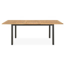 MARCUS/SILVIE Set mobilier terasă/grădină, 6 scaune și masă extensibilă
