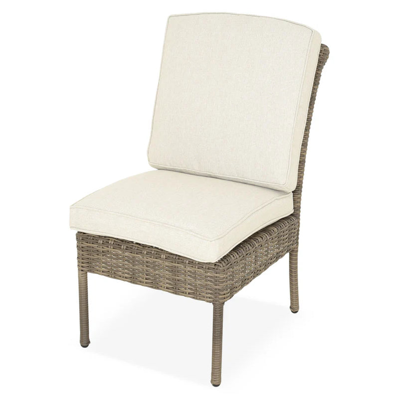 CHASEWOOD Set mobilier terasă/grădină, 6 scaune și masă