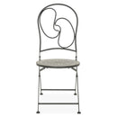 NUEVO Set mobilier terasă/grădină, 2 scaune și masă