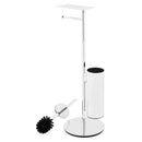 DOTTY Suport stativ perie WC și hârtie igienică cromat