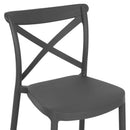 MAVEN Scaun bar exterior negru