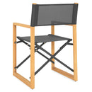 REGIZOR Set mobilier terasă/grădină, 2 scaune pliabile