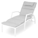 SALIMA Set mobilier gradină/terasă, 2 sezlonguri și măsuță