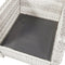 DERBY Set mobilier terasă/grădină, 2 fotolii, 2 taburete, canapea