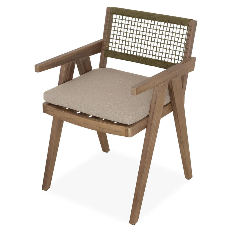 PERTH Set mobilier terasă/grădină, 4 scaune și masă