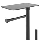 DOTTY Suport stativ perie WC și hârtie igienică negru