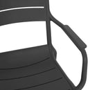 CRUSOE Scaun exterior antracit