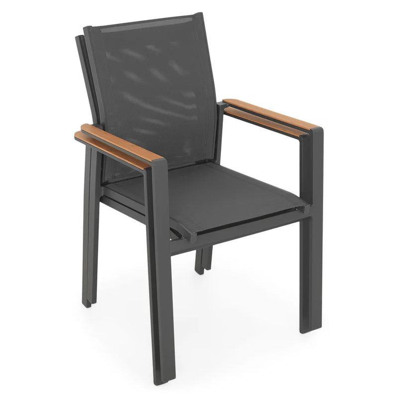 PAFOS Set mobilier terasă/grădină, masă și 6 scaune