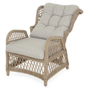 COSETTE Set mobilier terasă/grădină, 2 fotolii, 2 taburete și măsuță