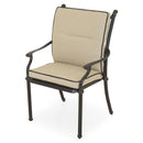 KINGSTON Set mobilier terasă/grădină, 4 scaune, 2 balansoare și masă