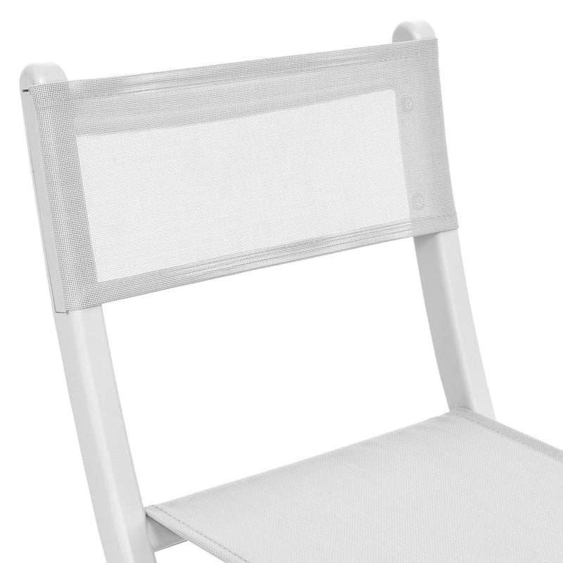ZOPPER Scaun exterior alb