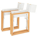 REGIZOR Set mobilier terasă/grădină, 2 scaune pliabile