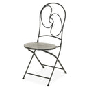 NUEVO Set mobilier terasă/grădină, 2 scaune și masă