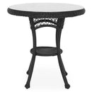 SUSAN Set mobilier terasă/grădină, 2 scaune și masă rotundă cafea