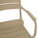 CRUSOE Scaun exterior bej