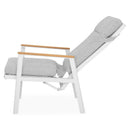 VALDIVIA Set mobilier terasă/grădină, 2 scaune recliner