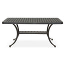 KINGSTON Set mobilier terasă/grădină, 2 fotolii, canapea și măsuță