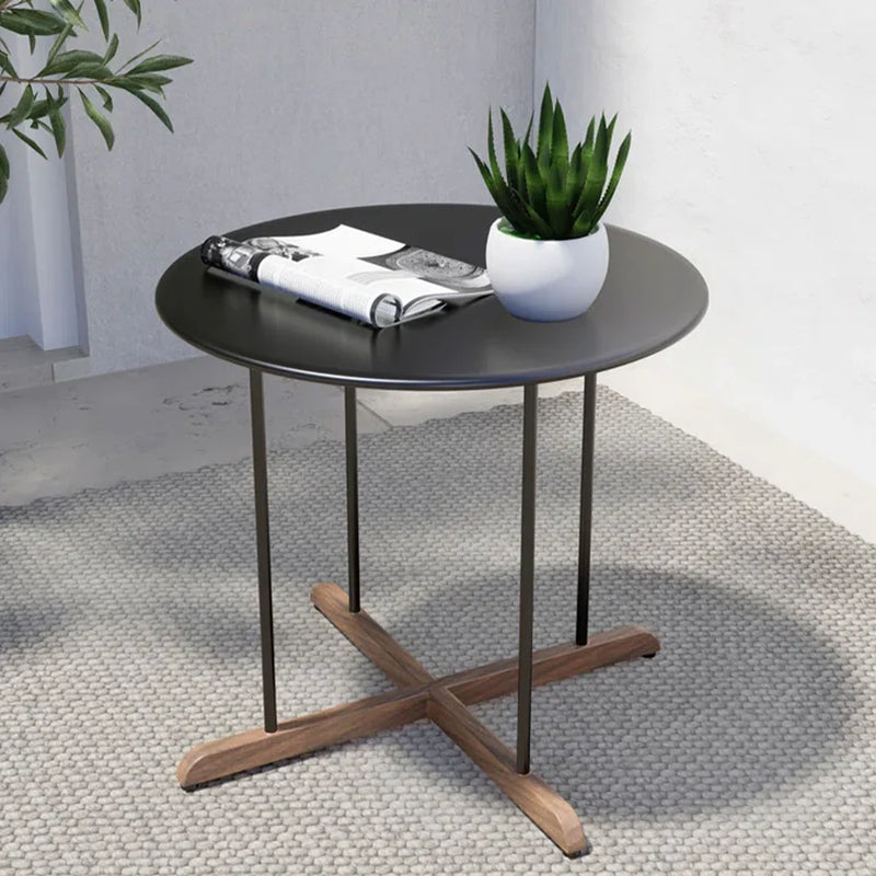 ROYAL Set mobilier terasă/grădină, 2 balansoare și măsuță cafea