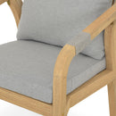 ASHEN Set mobilier terasă/grădină, 2 scaune