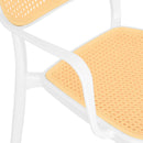 ALIVIO Scaun exterior alb