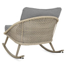 AVERY CREEK Set mobilier terasă/grădină, 2 balansoare și măsuță