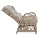 COSETTE Set mobilier terasă/grădină, 2 fotolii, 2 taburete și măsuță