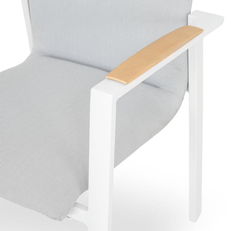 KENT Scaun suprapozabil exterior