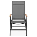 MARCUS/EASY Set mobilier terasă/grădină, 6 scaune și masă extensibilă
