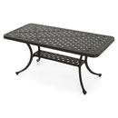 KINGSTON Set mobilier terasă/grădină, 2 fotolii, canapea și măsuță