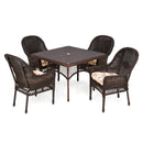 SUSAN Set mobilier terasă/grădină, 4 scaune și masă