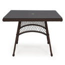 SUSAN Set mobilier terasă/grădină, 4 scaune și masă